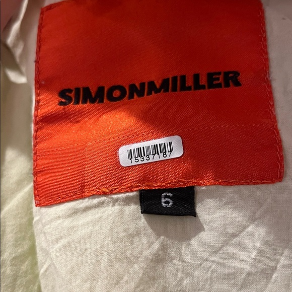 Simon Miller Lennox Jacket in Green Stripe - Picture 11 of 11